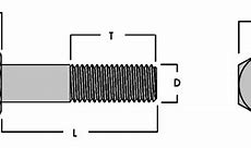 Image result for Hex Screw 2 Inches