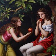 Image result for Eve Eating Apple
