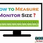 Image result for How Are Computer Monitors Measured for Size