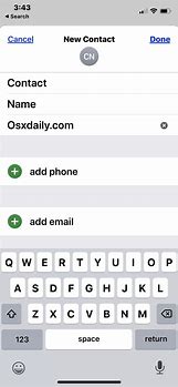 Image result for Add Contacts iPhone 5S