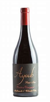 Image result for Ayoub Pinot Noir ???