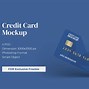 Image result for Credit Card Mockup PSD