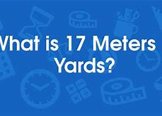 Image result for How Long Is 17 Meters