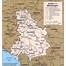 Image result for Map of Serbia with Cities