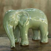 Image result for Ceramic Elephants Figurines