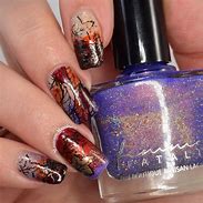 Image result for Fall Leaf Nail Art