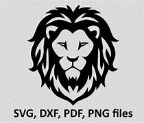Image result for Lion DXF File