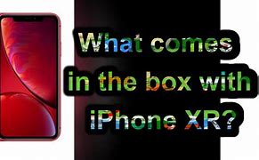 Image result for What Comesin a iPhone XR Box