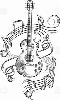 Image result for Beautiful Music Note Drawings