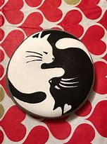Image result for Ying Yang Cats Bookmark