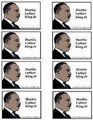 Image result for Martin Luther King Jr Template