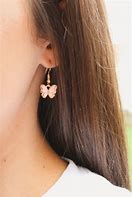 Image result for Butterfly Drop Earrings