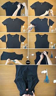 Image result for No Sew T-Shirt Refashion