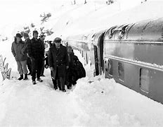 Image result for Train Trhu Snow