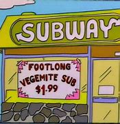 Image result for Simpsons Subway
