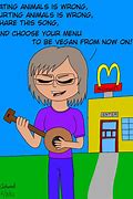 Image result for Vegan Teacher Cartoon