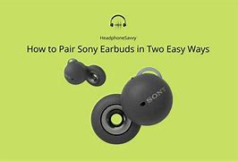 Image result for Pair Sony Earbuds