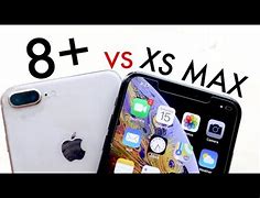 Image result for iPhone XS Max vs 8 Plus Size