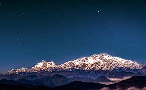Image result for Starry Mountain Night Sky