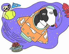 Image result for Kawaii Space Dog