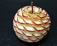 Image result for Apple Carving Art