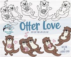 Image result for PIP and Pop Otter SVG