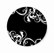 Image result for Black and White Stickers A4