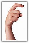 Image result for Sign Language Letter X