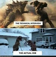 Image result for Interview vs Actual Job Meme