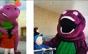 Image result for Cursed Barney the Dinosaur
