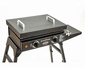 Image result for Blackstone 28" Outdoor Griddle With Hard Cover, Black