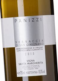 Image result for Panizzi Vernaccia di San Gimignano Vigna Santa Margherita