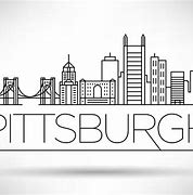 Image result for Pittsburgh City Skyline Logo