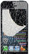 Image result for Broken iPhone Screen PNG