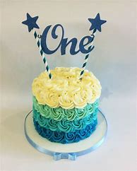 Image result for Simple Boy 1st Birthday Cake