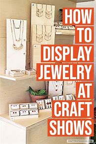 Image result for Craft Fair Jewelry Display