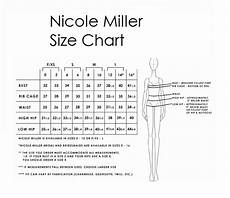 Miller Size Chart Masako Formals Hawaii