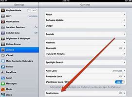 Image result for Access Restriction iPad