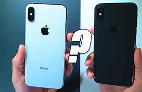 Image result for iPhone X-Space Grey vs Silver
