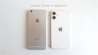 Image result for iPhone 12 Mini vs iPhone 6s Size