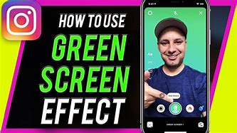 Image result for Instagram Greenscreen Transition