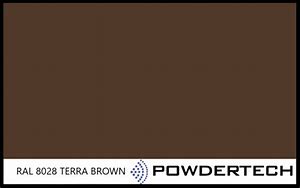 Image result for Terra Brown RAL 8028 Powder Coat