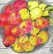 Image result for apples bushels paint