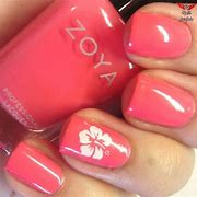 Image result for Coral Tropical Nails