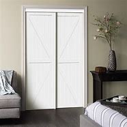 Image result for White Sliding Closet Doors