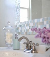 Image result for Frame Bathroom Mirror with Tile