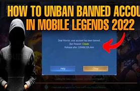 Image result for Mobile Legends Account Banned
