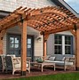 Image result for Gable Roof Pergola Designs