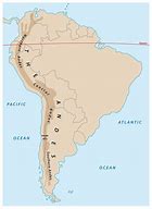 Image result for South America Andes Map