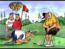 Image result for Funny Golf Paintings